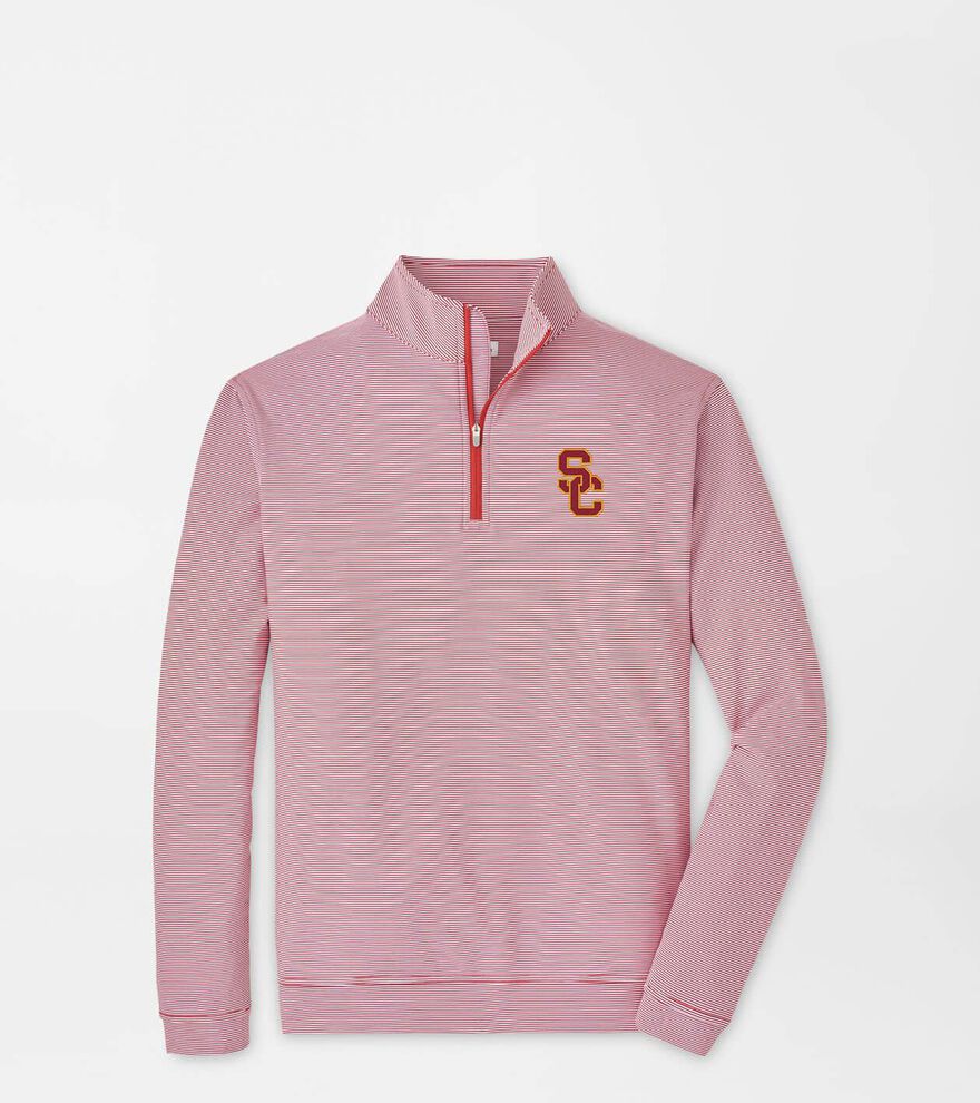 Southern California Sugar Stripe Performance Quarter-Zip image number 1