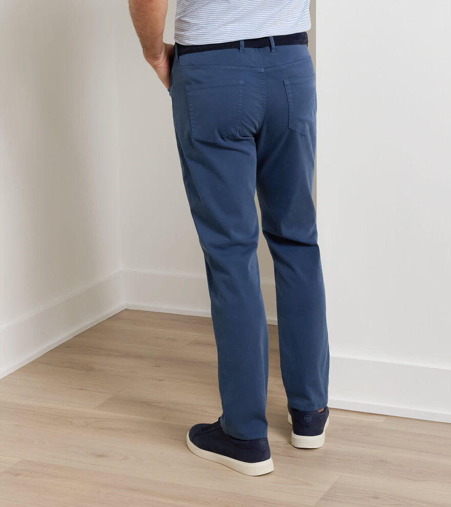 Signature Sateen Five-Pocket Pant image number 3