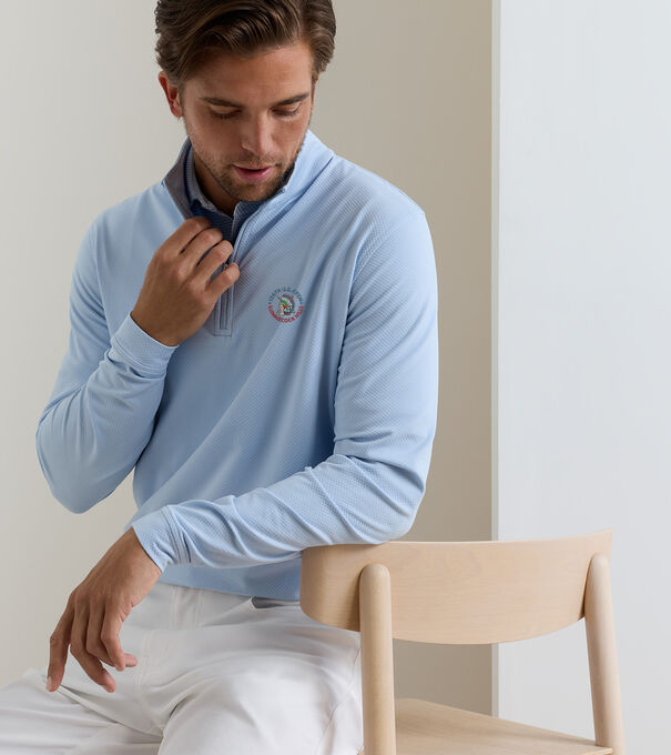 126th U.S. Open Perth Cross-Hatch Performance Quarter-Zip - Alternate Image 1