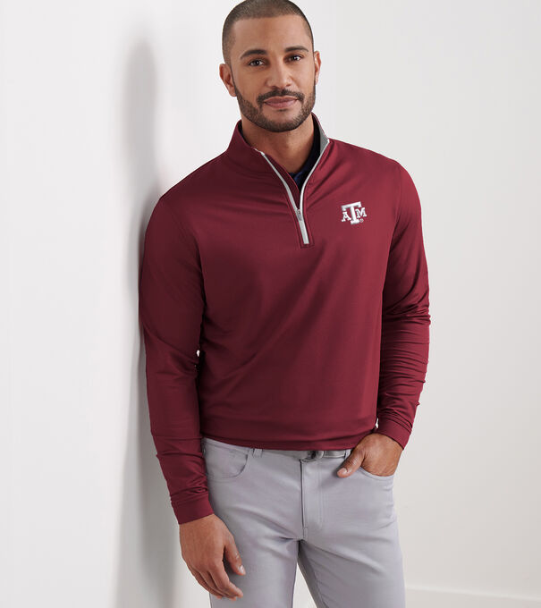 Texas A&M Perth Performance Quarter-Zip - Alternate Image 1