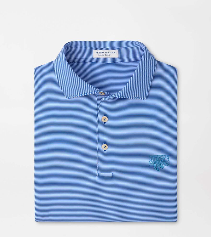 Fayettville State Jubilee Stripe Performance Polo