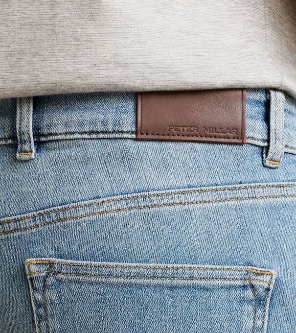 Vintage Washed Five-Pocket Denim - Alternate Image 1