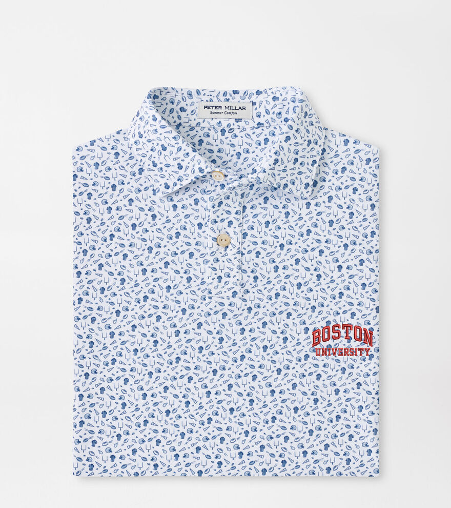 Boston University Kick Off Youth Performance Jersey Polo image number 1