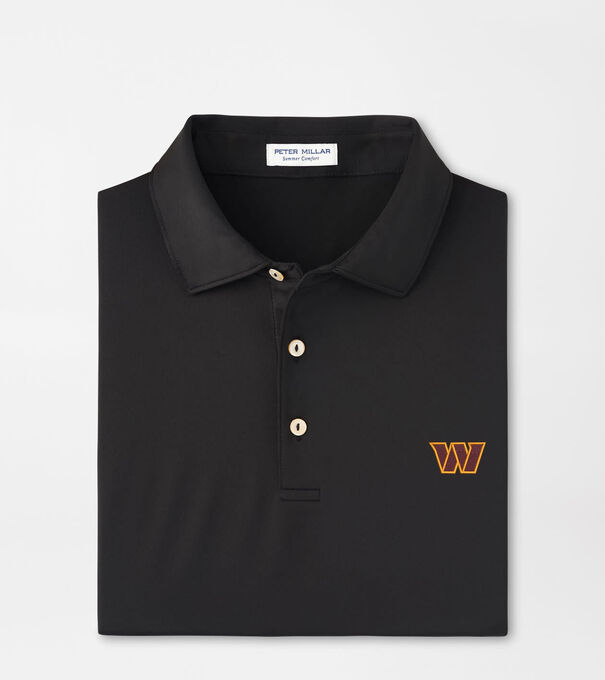 Washington Commanders Solid Performance Jersey Polo