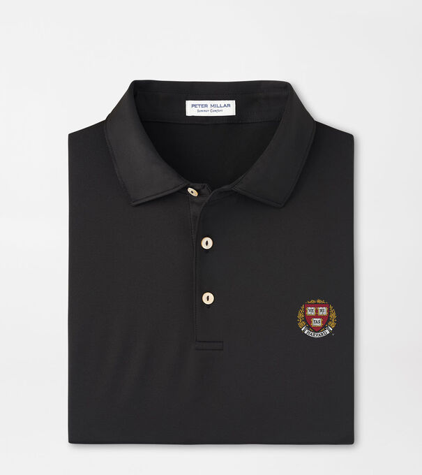 Harvard Solid Performance Jersey Polo