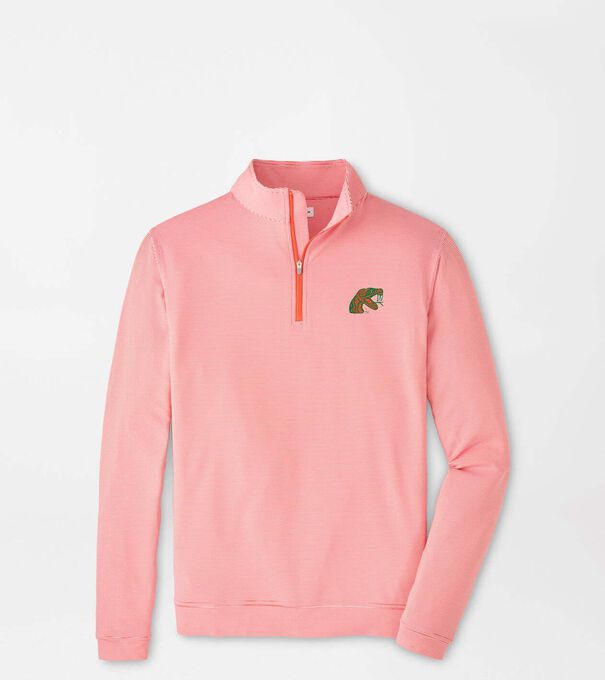Florida A&M Perth Sugar Stripe Performance Quarter-Zip