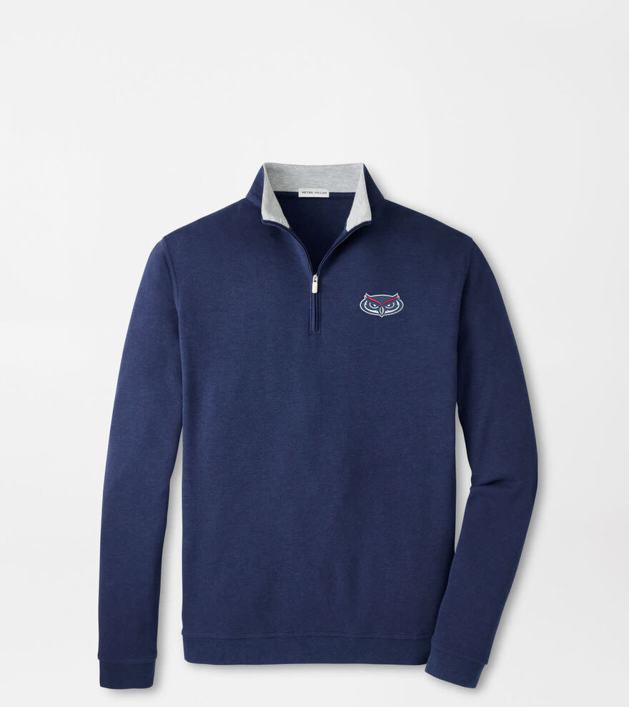Florida Atlantic University Crown Comfort Quarter-Zip Pullover