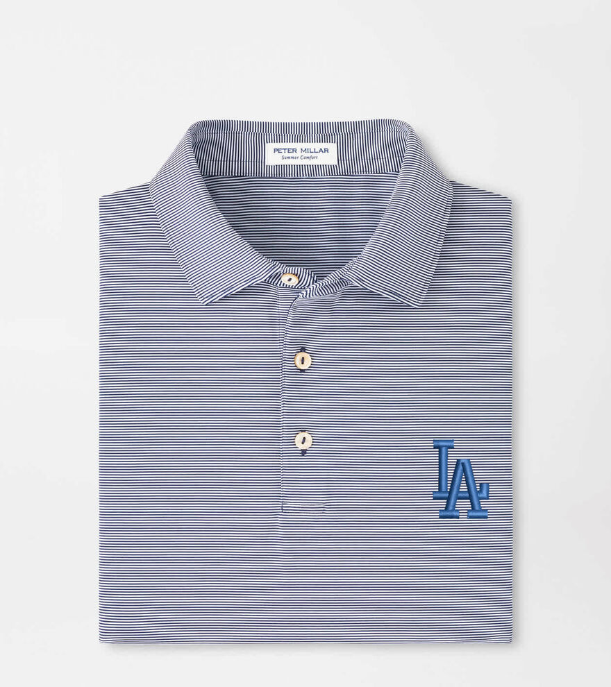 Los Angeles Dodgers Jubilee Performance Jersey Polo image number 1