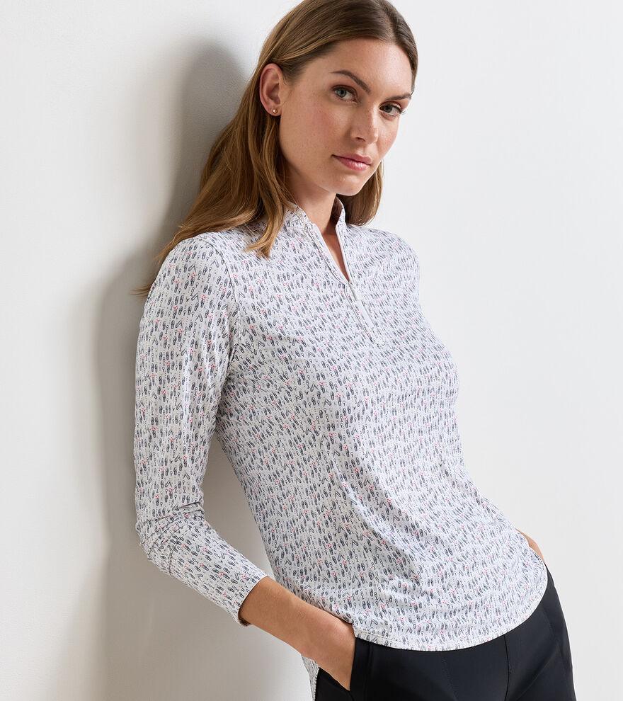 Shadebreak Poppies In Play Lightweight Sun Shirt image number 2