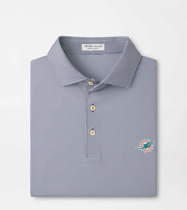 Miami Dolphins Border Performance Jersey Polo