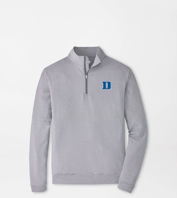 Duke University Perth Sugar Stripe Performance Quarter-Zip