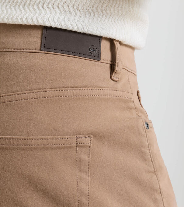 Signature Sateen Five-Pocket Pant - Alternate Image 1