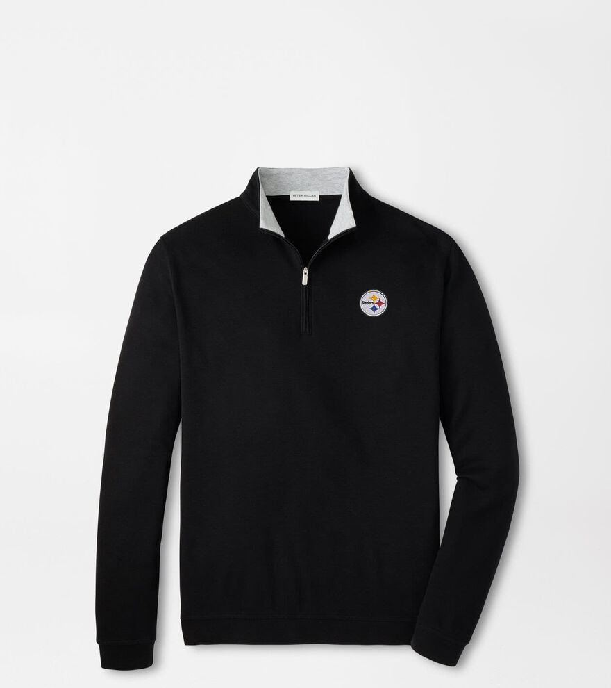 Pittsburgh Steelers Crown Comfort Quarter-Zip Pullover image number 1