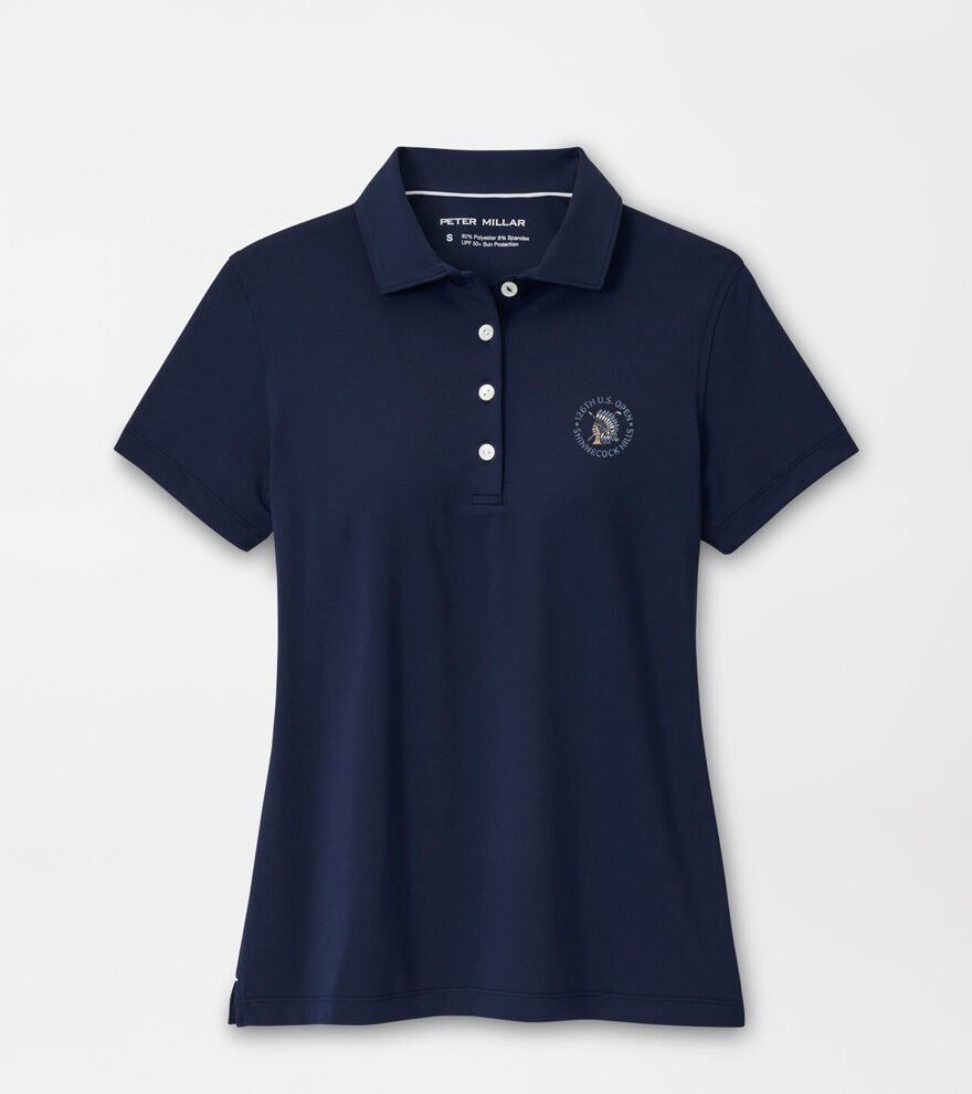 126th U.S. Open Women's Short Sleeve Button Polo image number 2