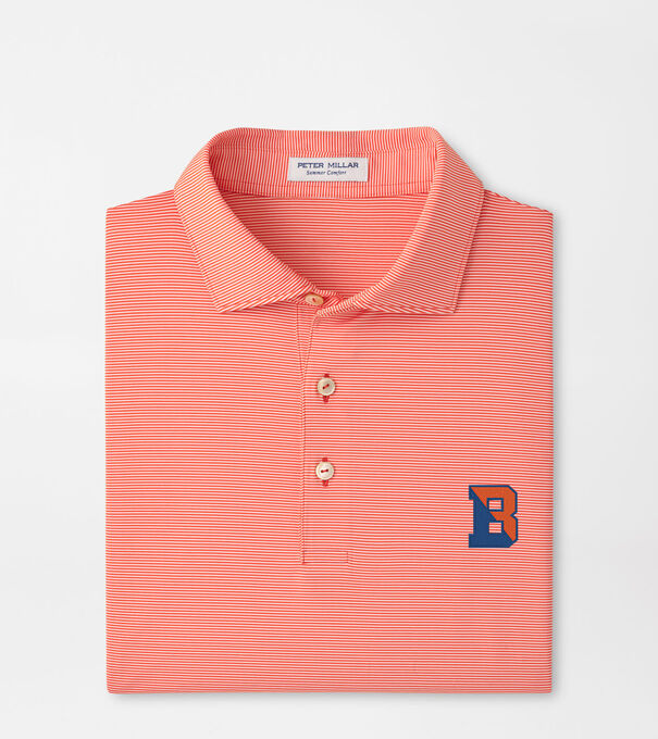 Bucknell Jubilee Stripe Performance Polo