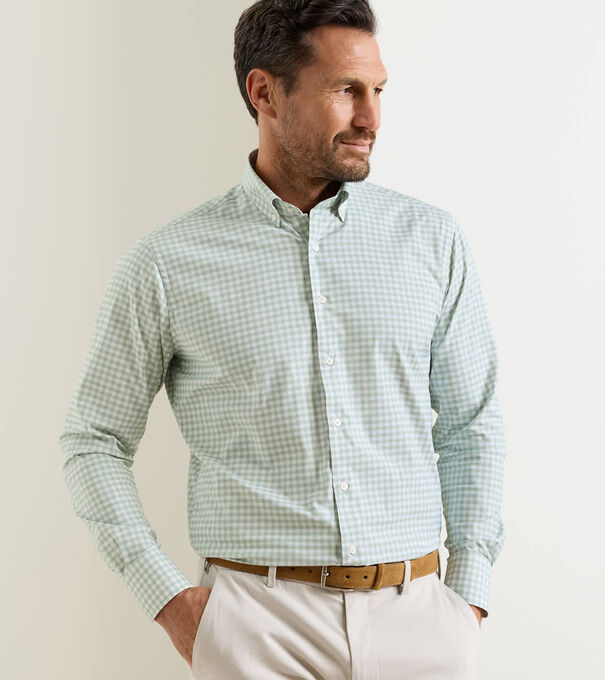 Lewis Performance Twill Sport Shirt