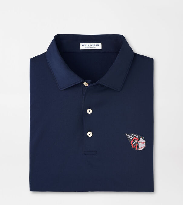 Cleveland Guardians Solid Performance Jersey Polo