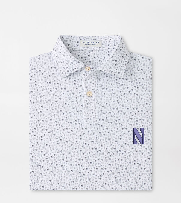 Northwestern Buzzer Beater Youth Performance Jersey Polo