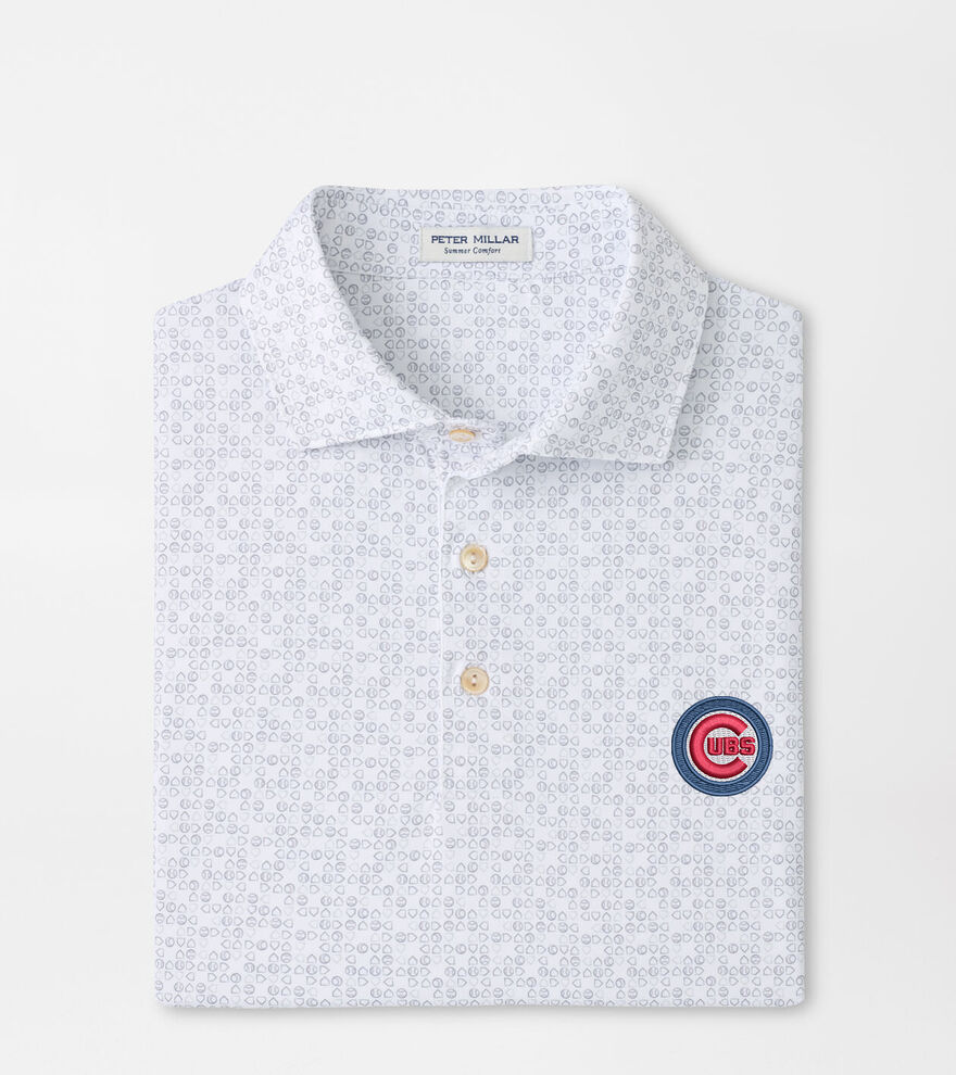 Chicago Cubs Bases Loaded Performance Jersey Polo image number 1