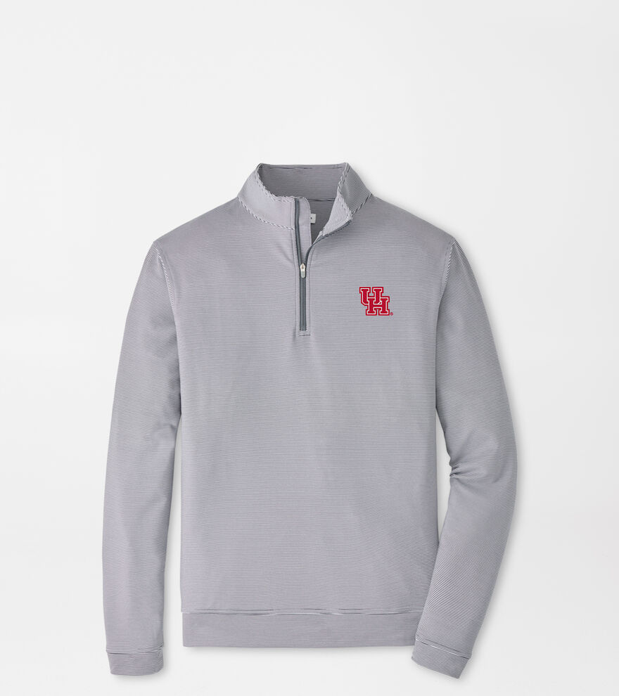 Houston Perth Sugar Stripe Performance Quarter-Zip image number 1