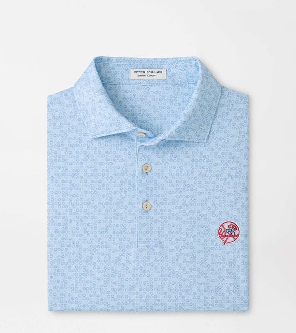 Cooperstown New York Yankees Bases Loaded Performance Jersey Polo