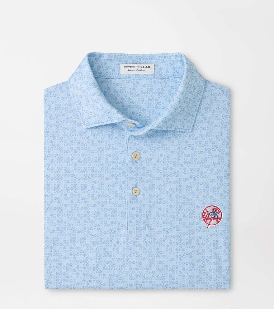 Cooperstown New York Yankees Bases Loaded Performance Jersey Polo