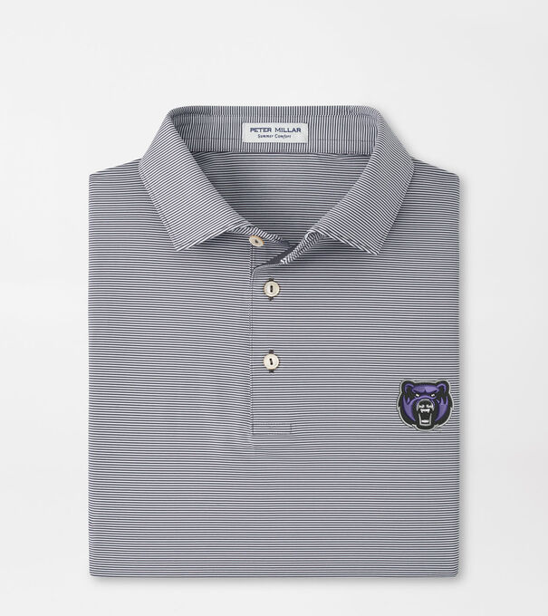 Central Arkansas Jubilee Stripe Performance Polo