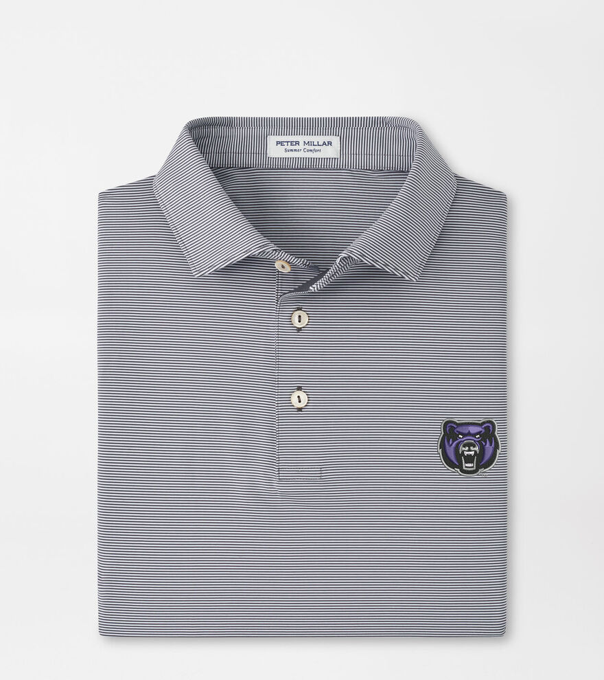 Central Arkansas Jubilee Stripe Performance Polo image number 1