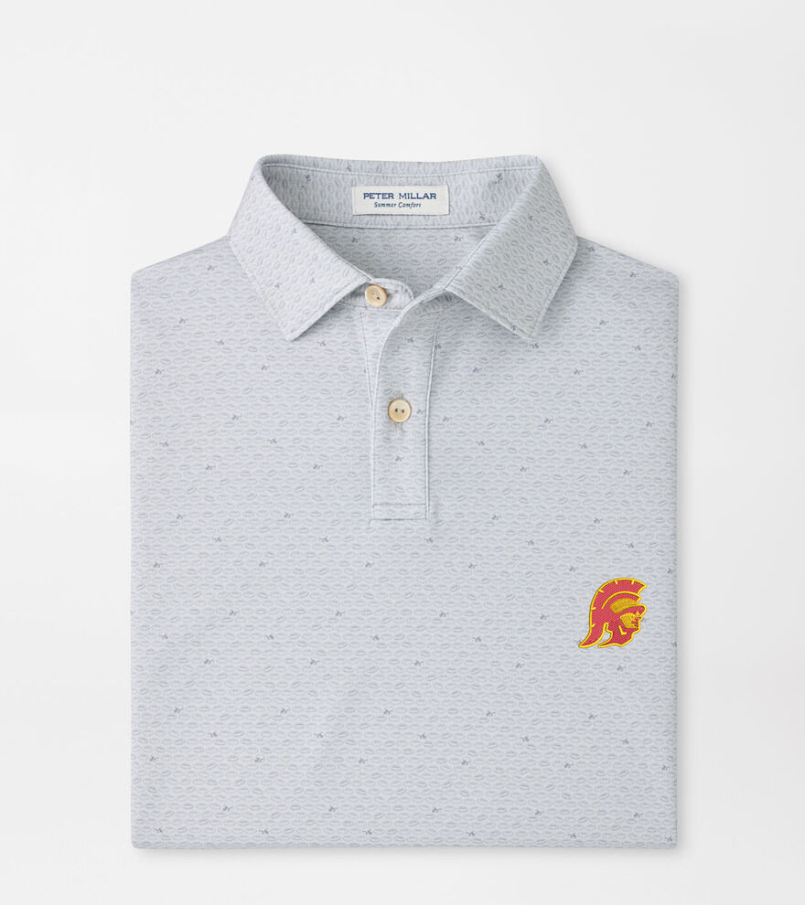 USC Trojan On The Ball Youth Performance Jersey Polo image number 1