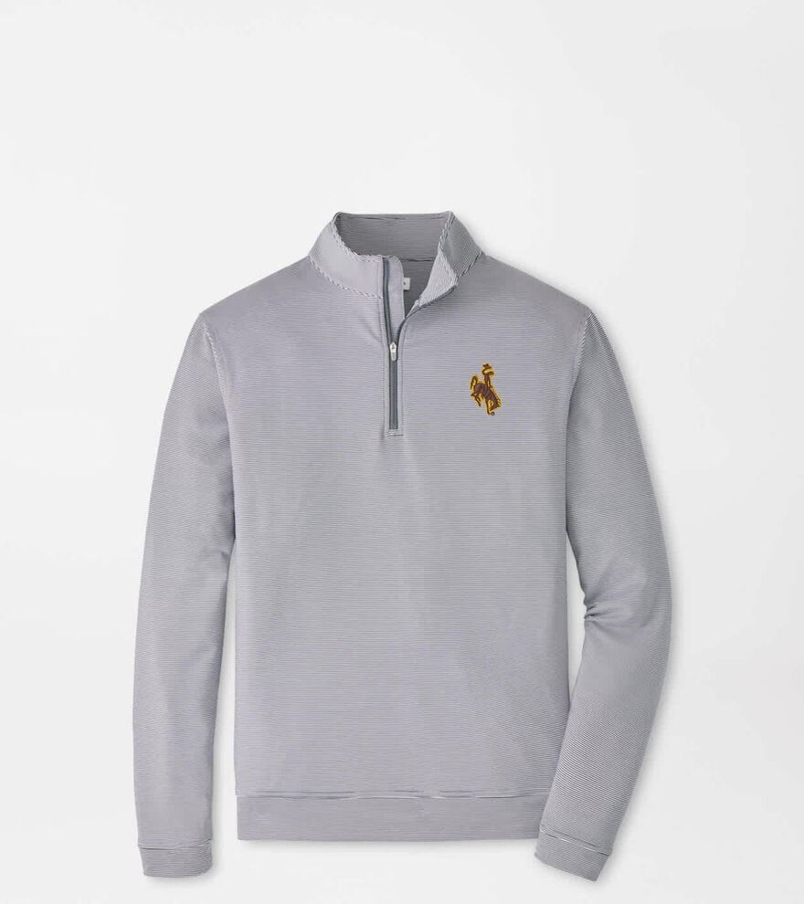 Wyoming Perth Sugar Stripe Performance Quarter-Zip