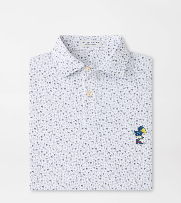 Kansas Vault Buzzer Beater Youth Performance Jersey Polo