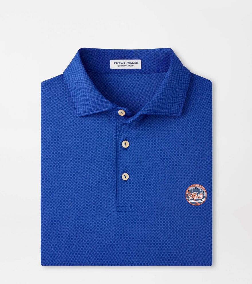 Cooperstown New York Mets Hugo Performance Jersey Polo