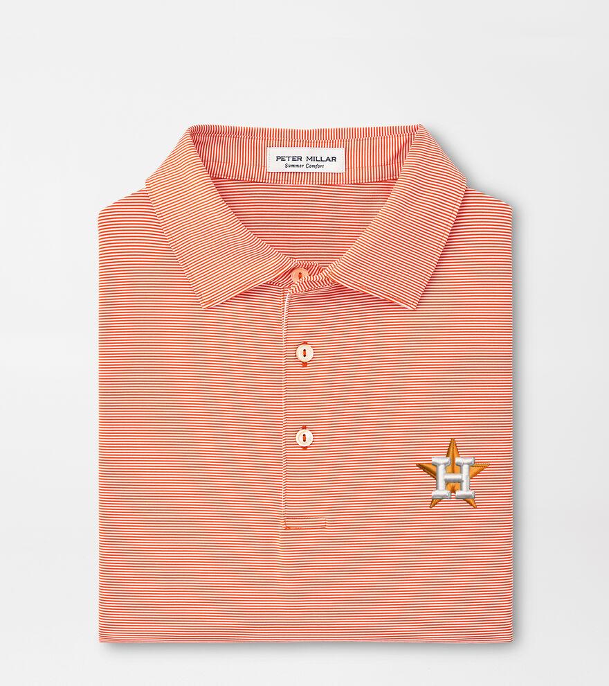 Houston Astros Jubilee Stripe Performance Polo image number 1