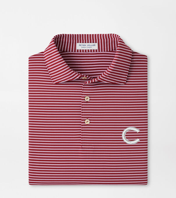 Colgate Tiebreaker Performance Jersey Stripe Polo