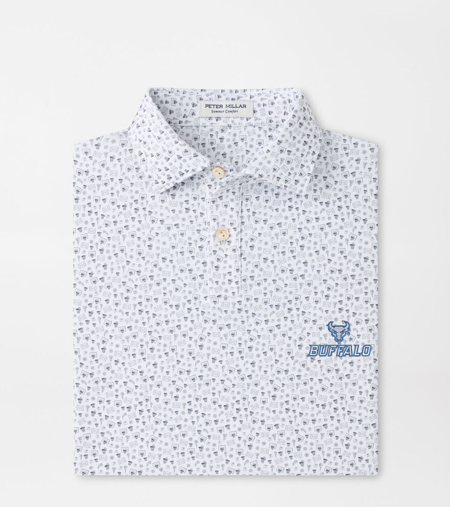 University at Buffalo Buzzer Beater Youth Performance Jersey Polo image number 1