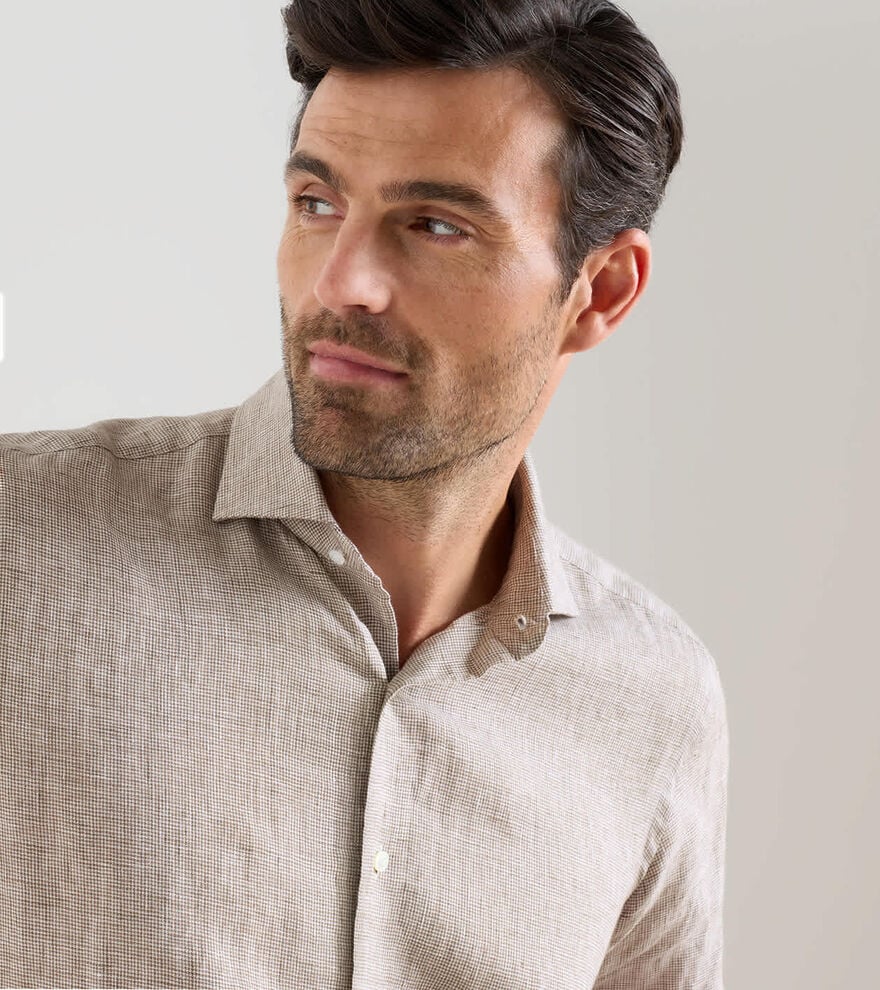 Astino Lino Check Sport Shirt image number 4