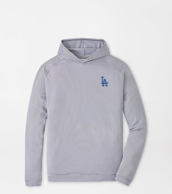 Los Angeles Dodgers Pine Sugar Stripe Performance Hoodie
