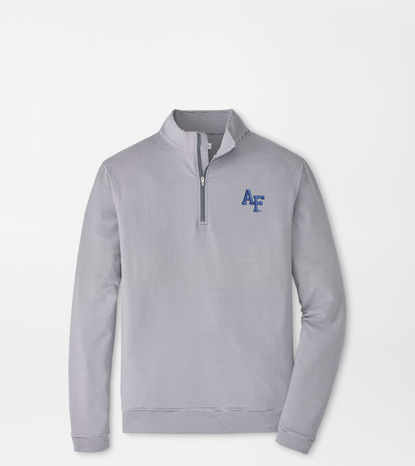 Air Force Academy Perth Sugar Stripe Performance Quarter-Zip