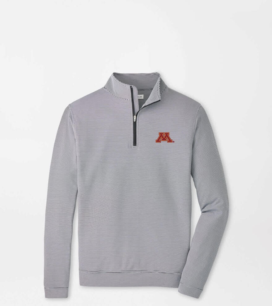 Minnesota Perth Sugar Stripe Performance Quarter-Zip