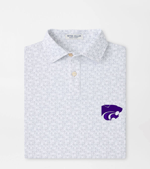 Kansas State Bases Loaded Youth Performance Jersey Polo