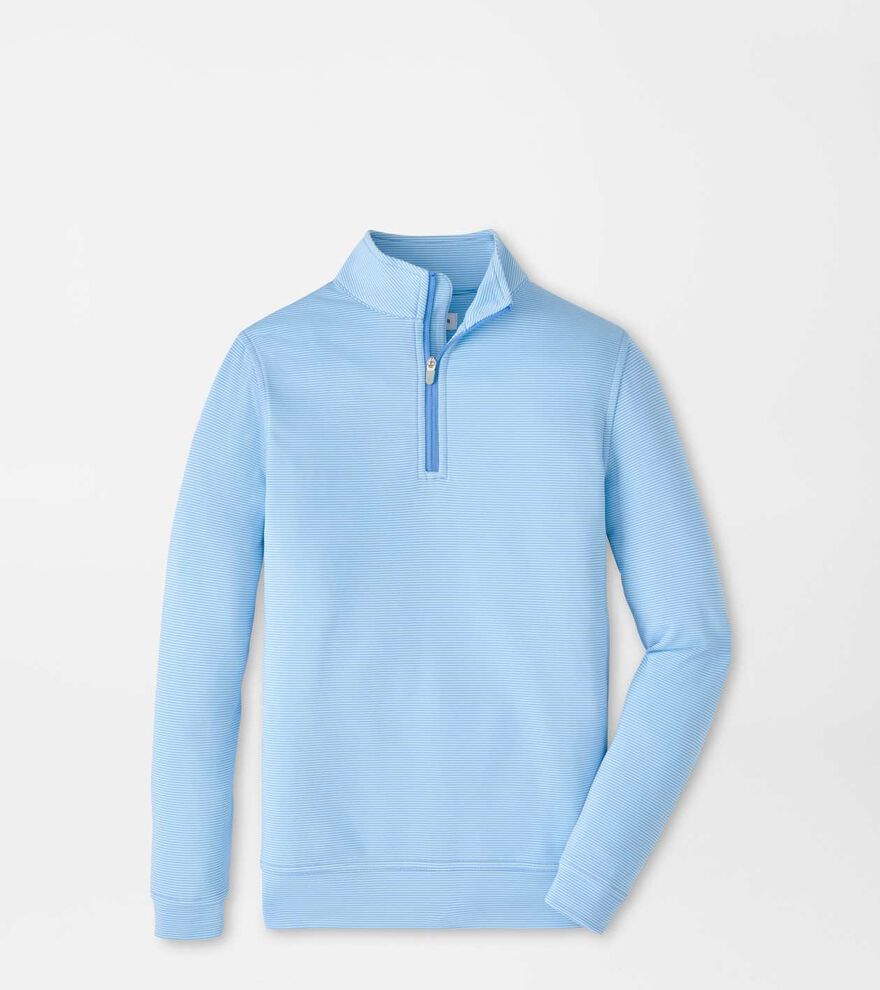 Perth Youth Sugar Stripe Performance Quarter-Zip image number 1