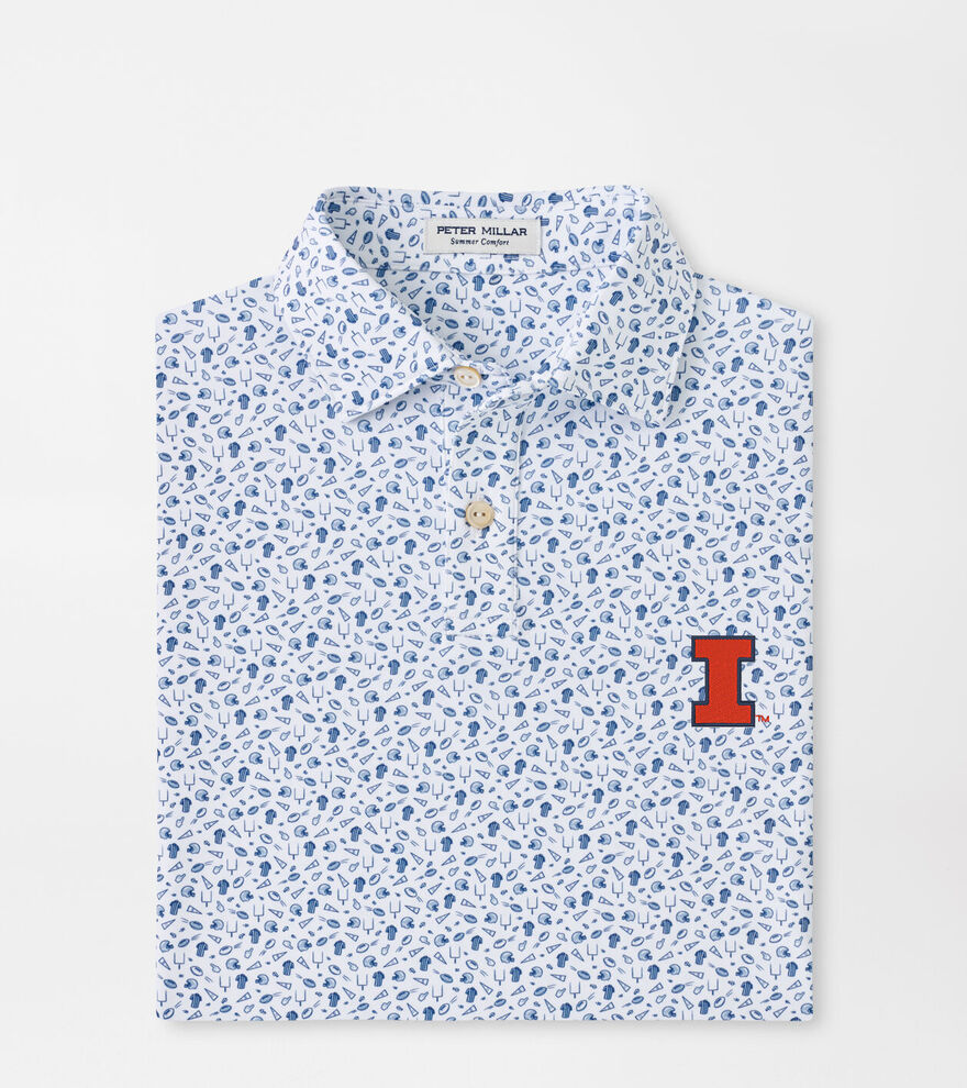 Illinois Kick Off Youth Performance Jersey Polo image number 1