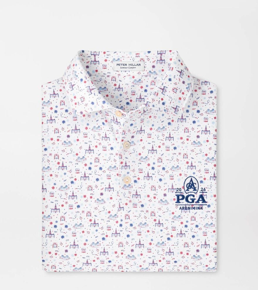 2026 PGA Championship Performance Jersey Polo image number 1