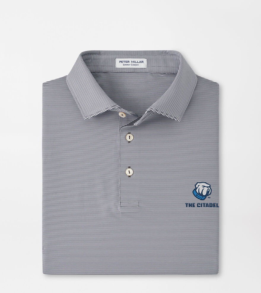 The Citadel Jubilee Stripe Performance Polo image number 1