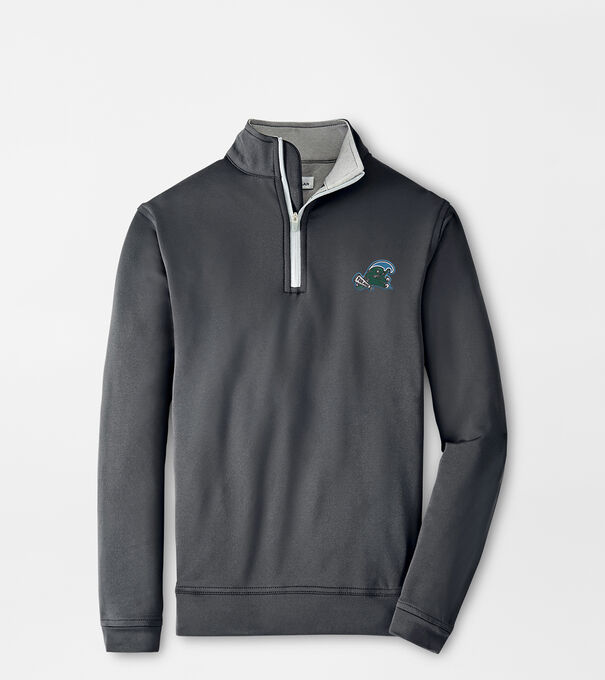 Tulane Green Wave Youth Perth Performance Quarter-Zip