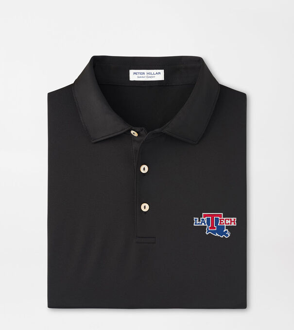 Louisiana Tech Solid Performance Jersey Polo