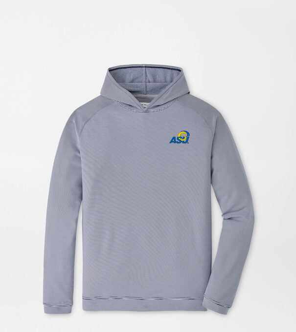 Angelo State University Pine Sugar Stripe Performance Hoodie
