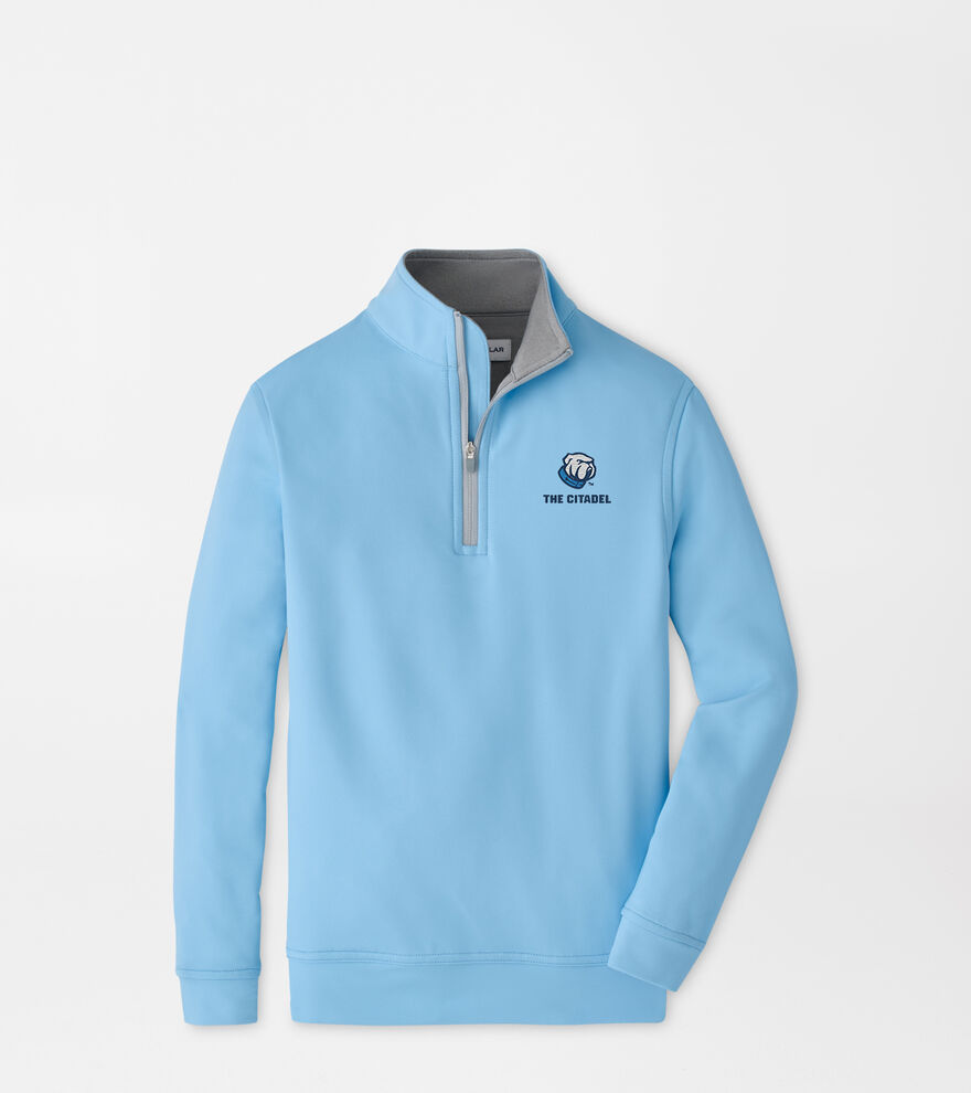 The Citadel Perth Youth Performance Quarter-Zip image number 1