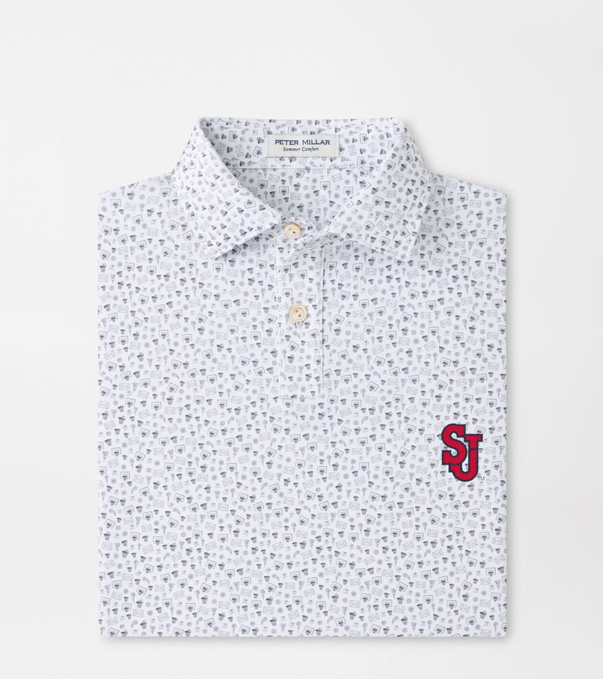 St. Johns University Buzzer Beater Youth Performance Jersey Polo image number 1
