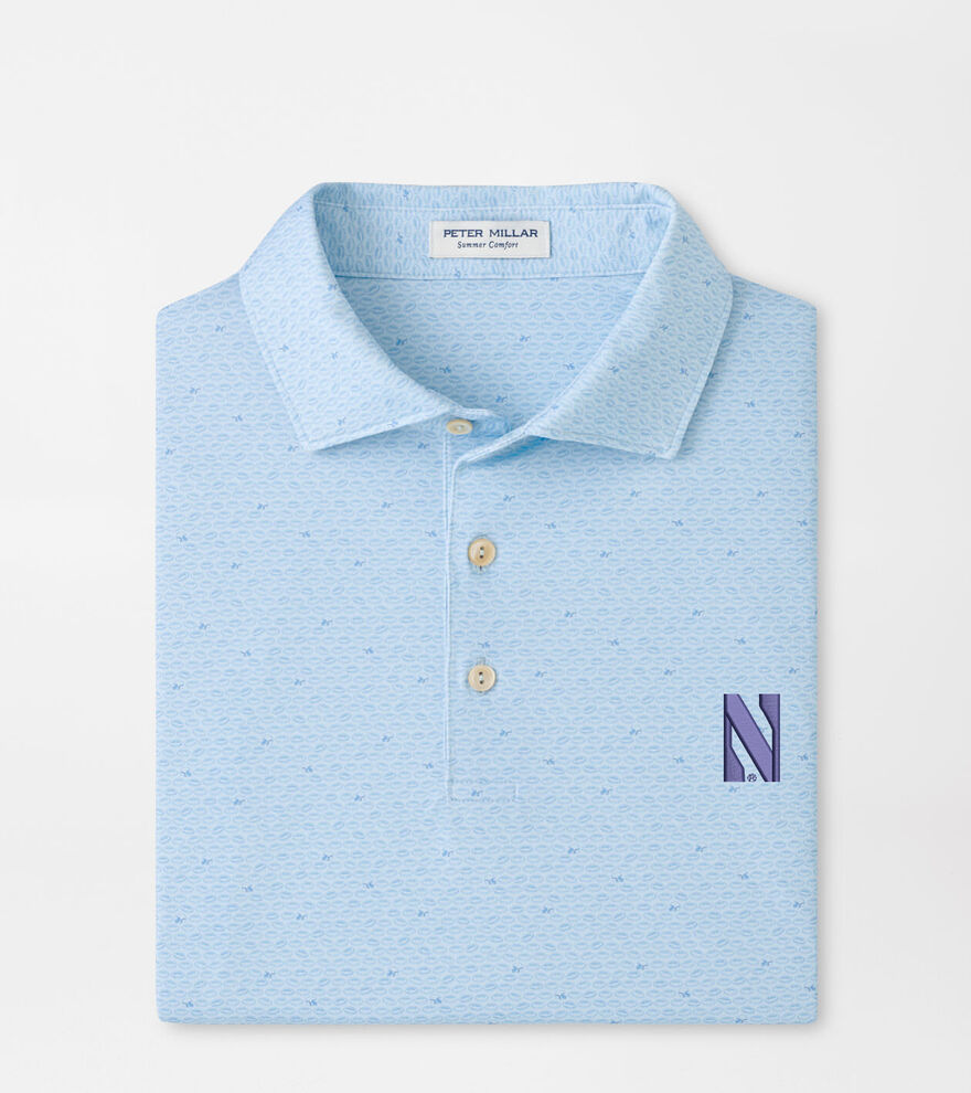 Northwestern On The Ball Performance Jersey Polo image number 1